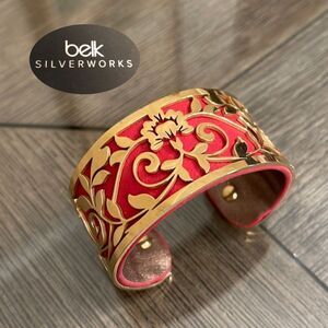 Belk’s Silverworks Rose Gold-tone Filigree Cuff